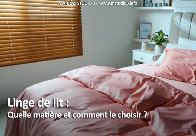 Choisir son linge de lit pour bien dormir – Bonnuit